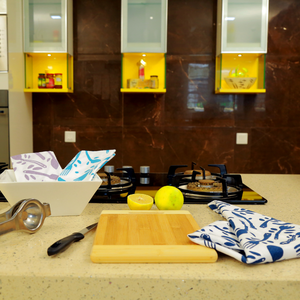 Paños de Cocina con Impresión Personalizada, Algodón Orgánico Certificado GOTS, Toallas de Secado Rápido para Importadores de Textiles de Cocina Premium - Product Image 1