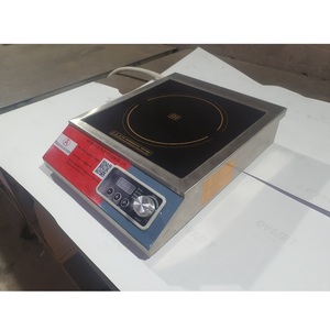 Cocina eléctrica plana de inducción única de acero inoxidable con temperatura ajustable para uso comercial en el hogar para control de hoteles - Product Image 1