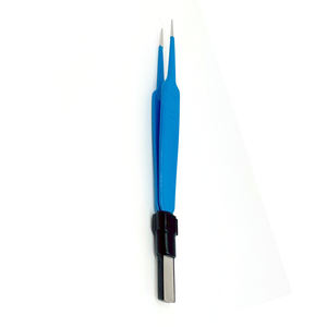 Adson steker datar Manual Eropa, bisa digunakan kembali instrumen operasi umum Non-Stick Bipolar Forceps 12.1cm - Product Image 6