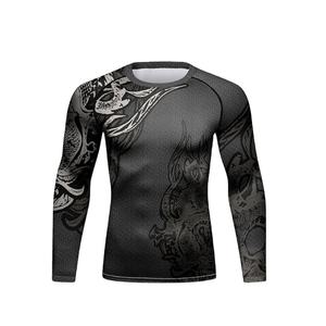 Camiseta de Compresión para Hombre, Protección UV, para Natación y Surf, Fabricante Personalizado OEM ODM - Product Image 4