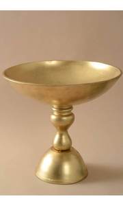 Cuenco con patas de aluminio pulido para decoración y uso en el hogar y restaurante, disponible con proveedor indio, precio al por mayor - Product Image 4