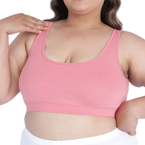 Sujetador Deportivo de Yoga de Talla Grande, Tejido Ecológico, Suave, Elástico, Transpirable y Sostenible para Mujeres con Curvas - Product Image 1