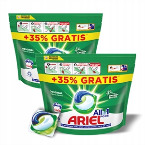 Detergente en Polvo para Lavandería ARIEL, Cápsulas 3 en 1, Cápsulas ARIEL - Product Image 4