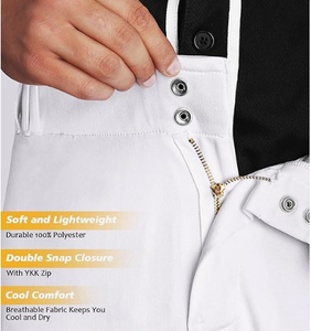 Men <b>Baseball</b> Pants Stretch Fit Athletic Uniform Trousers with Pockets Elastic Waist Belt Loops Quick Dry - Product Image 4