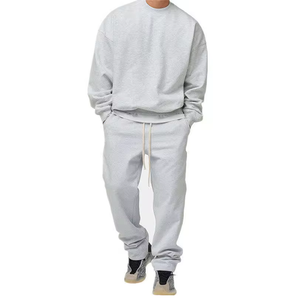 Chándales para hombre Slim Fit 100% Poliéster algodón Sudor Hombres Sudaderas con capucha Sudaderas Ropa casual Chándales para hombre Trajes de sudor - Product Image 3