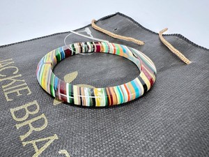 Crystal <b>Clear</b> <b>Resin</b> Bangles with Floating Flowers, Romantic Gift Option - Product Image 5