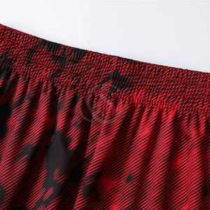 Uniforme de Baloncesto Transpirable de Talla Grande Hecho en Pakistán, Camiseta y Pantalones Cortos con Colores Personalizados e Impresión por Transferencia de Calor - Product Image 5