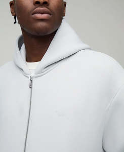 Customized 100% Cotton Worsted Zipper-Up <b>Hoodies</b> <b>for</b> Men Embroidered Logo Puff Printing 3D Pattern Autumn <b>Gym</b> Quick Dry - Product Image 4