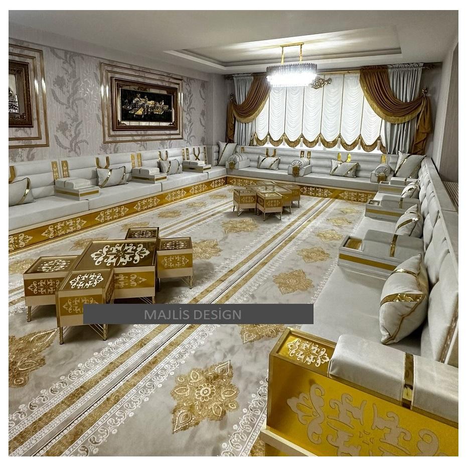 Arabian Majlis Arabic Seating Floor Majlis Wooden Floor Seating Arabic  Style Majlis Arabic Furniture, image size:941x943