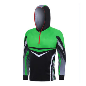 Nouveau Hoodie de Pêche Personnalisable OEM Léger à Manches Longues Anti-UV en Polyester/Coton Respirant Séchage Rapide Option Grandes Tailles - Product Image 2