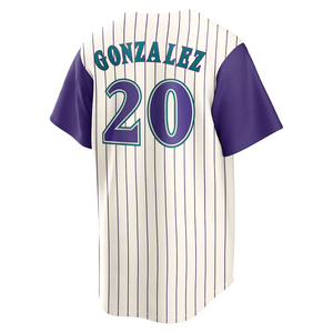 Camiseta de Béisbol para Hombre D-backs, Roja, Manga Corta, Cierre de Botones, Transpirable, Ropa Deportiva de Poliéster - Product Image 3