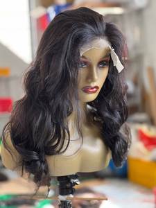 Fermeture HD perruque vague de corps vietnamienne 100% perruque de cheveux humains sans colle PRÊT à EXPÉDIER par Cloudyhaircollection fournisseur Offre Spéciale d'été - Product Image 3