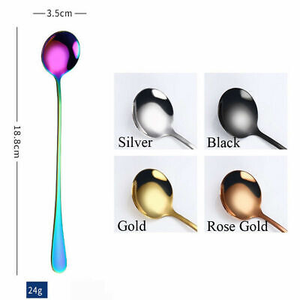 Cuchara de cocina duradera de acero inoxidable para cocinar Cuchara de acero inoxidable y latón resistente a la oxidación para uso diario, servicio pesado - Product Image 2