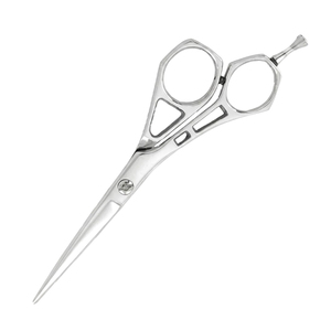 Ciseaux de coiffure professionnels de haute qualité en acier inoxydable, ciseaux de coupe pour barbier, marque privée Pakistan - Product Image 4