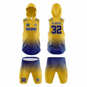 Ensemble de maillots de compression personnalisés de haute qualité 7v7 pour le football américain à séchage rapide uniformes d'équipe imprimés et respirants - Product Image 1