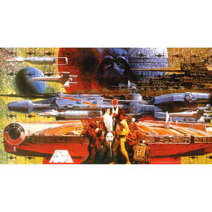 Póster de Star Wars de estilo moderno para decoración de pared - Product Image 1