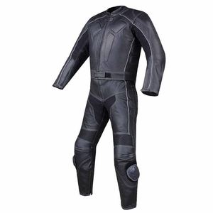Combinaison de moto anti-UV personnalisée en cuir imprimé par sublimation à la mode plaine utilisée pour les courses de motocross - Product Image 2