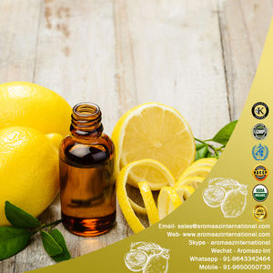 Aromaaz International 100% Huile essentielle naturelle de citron bio pressée à froid Fournisseur en gros d'arbre à thé Huile de citron et de citron - Product Image 4