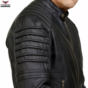 Chaqueta de Lona y Cuero PU de Alta Calidad para Hombre, Personalizable, Reversible, Impermeable, con Calefacción Frontal, Estilo Urbano, Cuello Alto, Venta al Por Mayor - Product Image 3