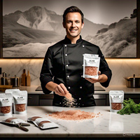 HACCP-Documented Organic Light Pink Himalayan Salt Granules Fine Coarse Grains Customized Packing Rich Complex Vitamins Minerals
