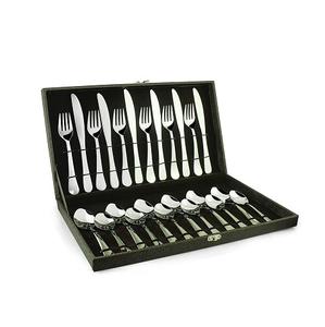 ช้อนส้อมสแตนเลสสีทองหรูหราคุณภาพดีที่สุดทองคำ PVD พร้อมที่จับแบบบางอุปกรณ์บนโต๊ะอาหารปลอดภัยและมีสุขภาพดีสำหรับการใช้งานประจำวัน - Product Image 6