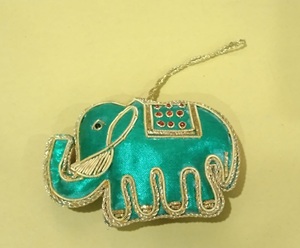 Décorations de Noël en zari vert de style moderne, de haute qualité, vente en gros, prix bas, fournitures de vacances de Noël - Product Image 5