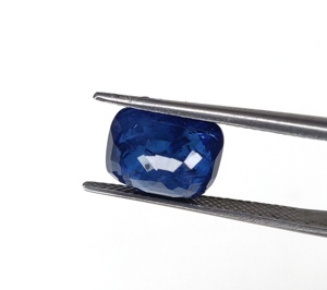 5.15 carats haute qualité naturel saphir bleu profond coussin coupe Rashi Ratan bague taille septembre pierre de naissance pour bague et astrologie - Product Image 3