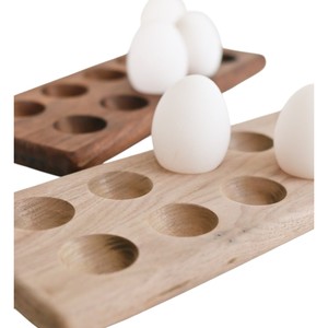 Customizable Wooden <b>Egg</b> <b>Storage</b> Tray Eco Friendly Kitchen Organizer OEM Vietnam Factory - Product Image 5