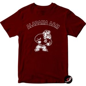 Bán buôn thoáng khí Alabama <span class=keywords><strong>A</strong></span> & <span class=keywords><strong>M</strong></span> Đại Học in logo 100% cotton thêu pháp Terry thả vai người đàn ông <span class=keywords><strong>t</strong></span> Áo sơ mi - Product Image 6