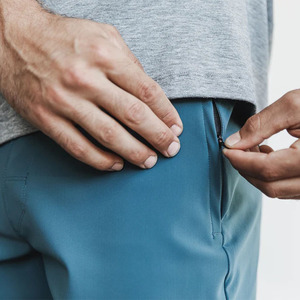 Pantalones cortos de gimnasio para correr al aire libre OEM con bolsillos para hombre algodón correr sudor pantalones cortos envío DDP - Product Image 5