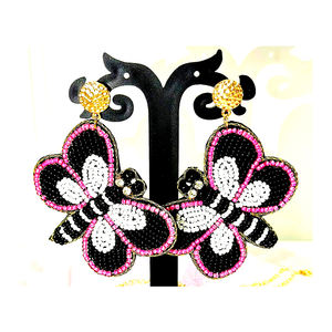 Pendientes de cuentas creativos de diseño increíble para bodas y ocasiones festivas Compre ahora a precios asequibles - Product Image 3