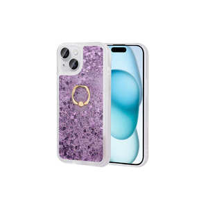 Funda de Silicona Morada de Lujo MSRA para iPhone 15, Funda Protectora de Silicona Suave a Prueba de Golpes para Teléfono Móvil, Nuevo Diseño A53, Fundas Traseras - Product Image 1