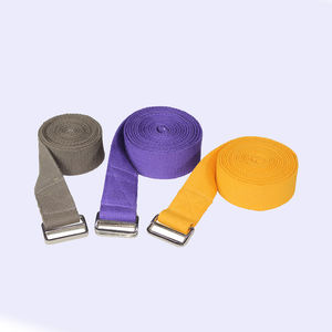 Ceinture d'alimentation à anneau en D en coton écologique très populaire sangle de yoga d'entraînement réglable durable et d'une grande valeur! - Product Image 1