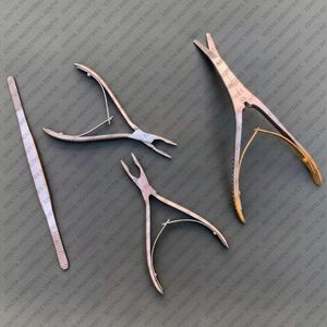 Ensemble d'instruments chirurgicaux de rhinoplastie les plus vendus, ensemble d'instruments de chirurgie nasale en acier inoxydable, ensemble d'instruments de chirurgie nasale manuels, CE - Product Image 4