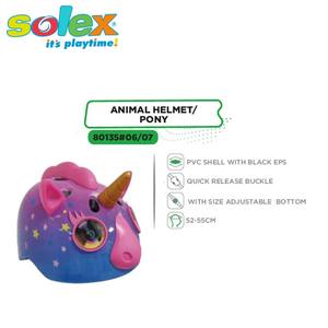 Casque de protection multi-sports en plastique pour enfants - Équipement de protection unisexe pour les âges de 5 à 13 ans, modèle SOLEX 80135 # 07 - Product Image 4