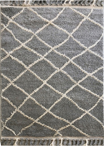 Alfombras indias, alfombra marroquí peluda anudada a mano, Alfombra de lana 100% para su hogar e interiores directamente del fabricante - Product Image 2