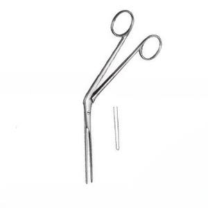 Lubet-barbon nasal Tampon Forceps 18.5cm สแตนเลสเครื่องมือผ่าตัดเสริมจมูก - Product Image 5