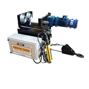 Compact 2 Ton Wire Rope Electric <b>Hoist</b> 6 Meter Lift Height 1/2 Fall System INOVIC Gearbox 4 Way Control Restaurants Hotels - Product Image 1