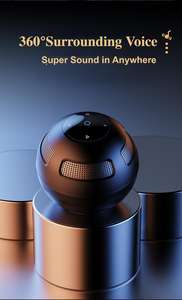 Pour <span class=keywords><strong>Thinkplus</strong></span> TS5 haut-parleur portable en forme de boule avec fonction tactile haut-parleur tws sans fil design original pour haut-parleur <span class=keywords><strong>lenovo</strong></span> - Product Image 6