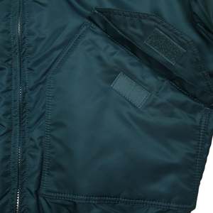 Veste décontractée coupe-vent automne-hiver personnalisée 2025 pour hommes, manteau à manches longues, bombardier d'automne avec décoration brodée, traitement brut - Product Image 5