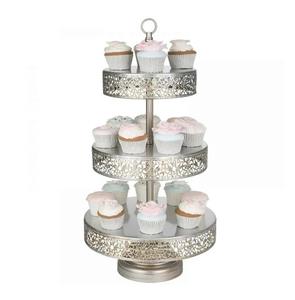 Nouveau design hôtels doux présentoir vaisselle dessert accessoire métal gâteau support pour fête de mariage en gros. - Product Image 2