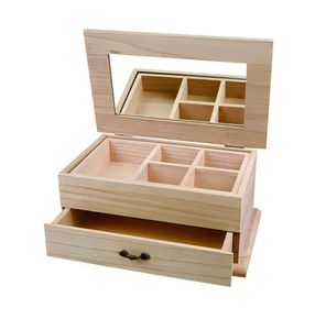 Manualidades de corte Mantenimiento de cajas únicas HandmadeUNIQUE FUNCIONAL DESLIZANTE CAJA DE MADERA ACABADO Regalo de madera Madera - Product Image 1
