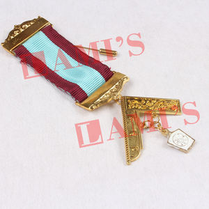 Meilleure qualité Mark Past Breast Jewel Maçonnic Regalia Jewel Custom Chest Tags Jewels - Product Image 6