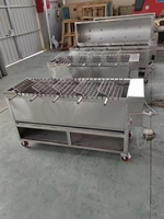 Fabricant d'usine, rôtissoire à poulet au charbon de bois portable d'extérieur, machine à griller au charbon de bois pour poulet HJ-KJL180m