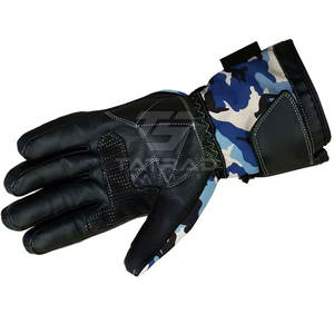 Nuevos Guantes de Motocicleta TATRAD SPORTS de Cuero Genuino con Cierre de Velcro, Transpirables, de Dedo Completo, Ligeros y Universales - Product Image 5