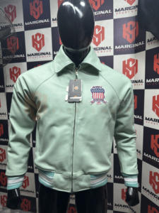 Veste en peau de mouton de qualité supérieure pour homme, col montant Avirex, véritable cuir écologique, respirant, design avant réversible, coupe-vent - Product Image 3