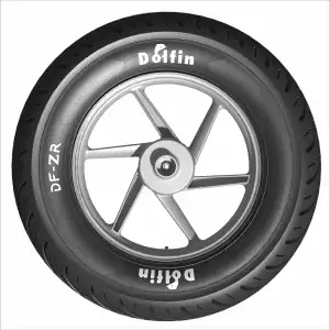 Top Selling Two Wheeler Tyres ZR Series 90/100-10 ZR Front Wheeler Vehicle Tyres at Wholesale Price Made in India