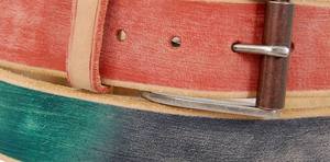 Cinturones de cuero genuino para hombres y mujeres con aleación para hebilla - Product Image 3