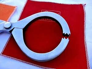 Outils d'instruments vétérinaires en acier inoxydable de haute qualité 19 \ "testeurs de sabots de cheval maréchal-ferrant équin Mahersi certifié CE - Product Image 3