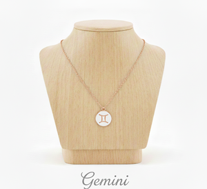 Collar con Dije de Signo Zodiacal Geométrico de Plata de Ley 925 Hecho a Medida por Rudra Gems, Collar de Lujo Chapado en Oro de 14K/18K para Hombre, Certificado - Product Image 6